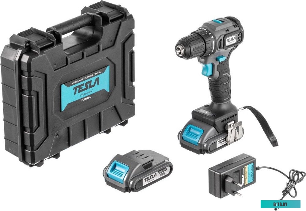 834528 8595689007270 Tesla TCD12BL 834528 (с 2-мя АКБ, кейс)