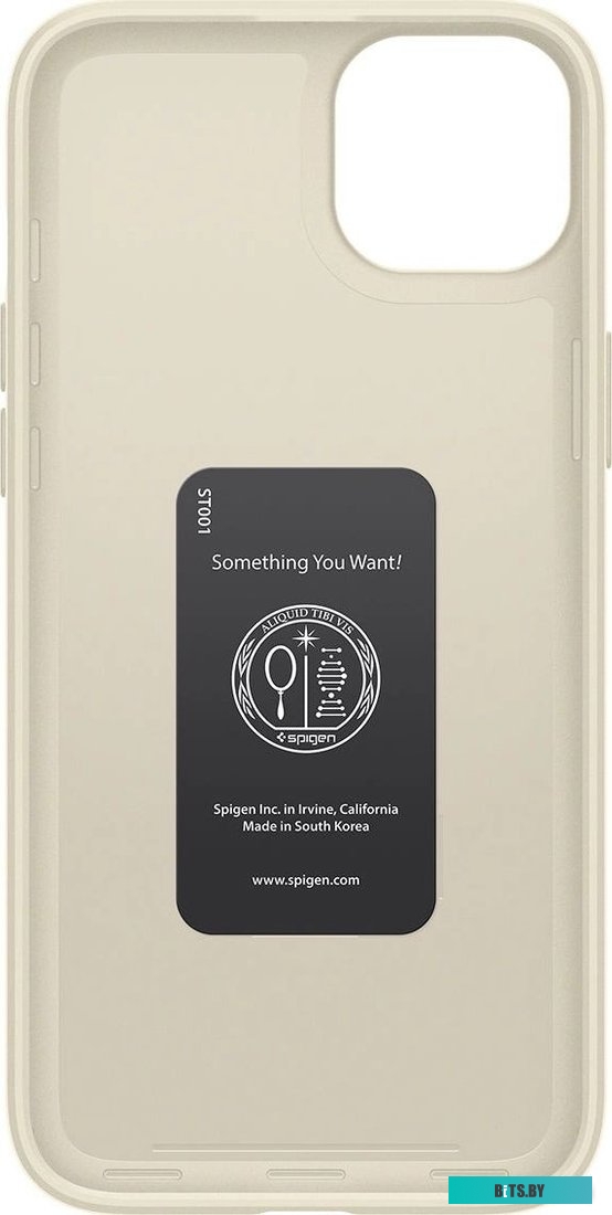 Чехол для iPhone 15 Spigen Thin Fit ACS06782 (бежевый)