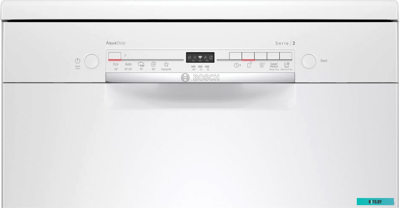 SMS2ITW04E Посудомоечная машина Bosch Serie 2 SMS2ITW04E,  полноразмерная, напольная, 60см, загрузка 12 комплектов, белая