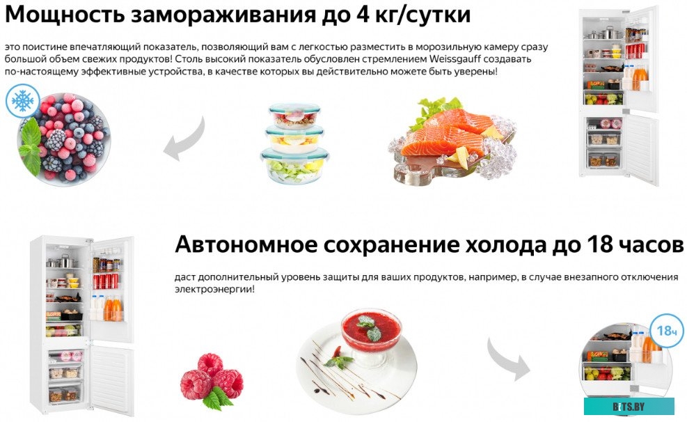 429441 Встраиваемый холодильник WEISSGAUFF WRKI 178 V