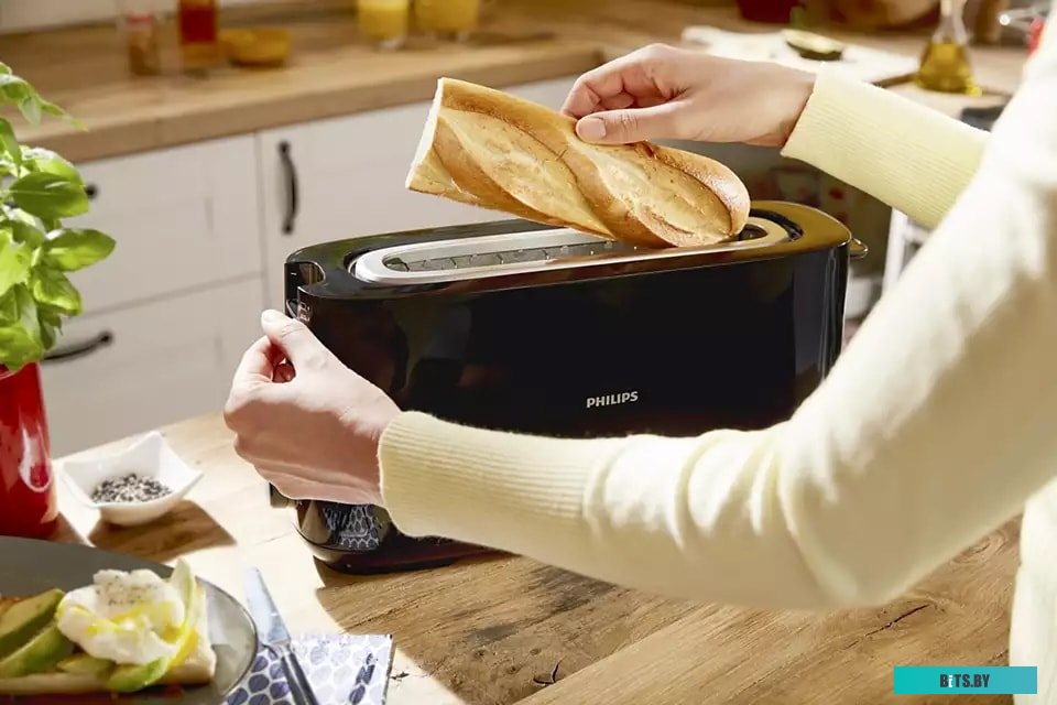 HD2590/90 Тостер Philips HD2590/90,  черный