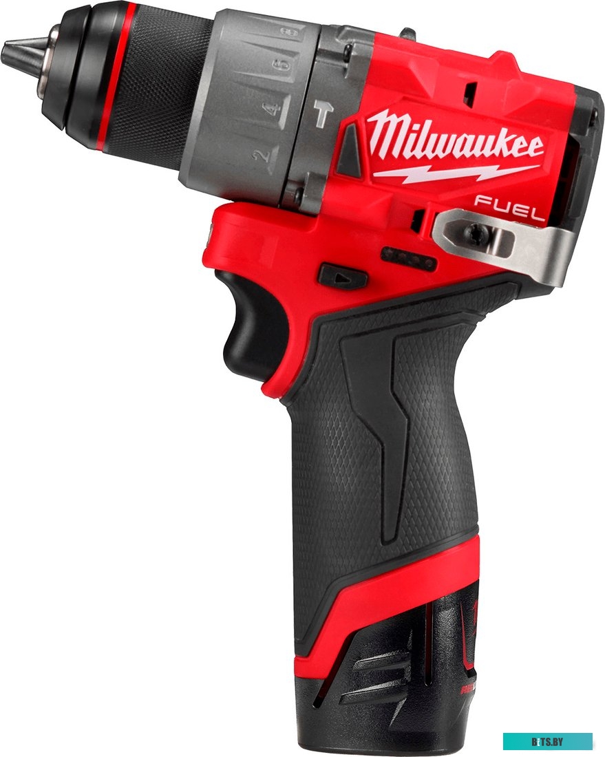 4058546376628 4933479868 Milwaukee M12 FUEL M12FPD2-202X 4933479868 (с 2-мя АКБ 2 Ач, кейс)