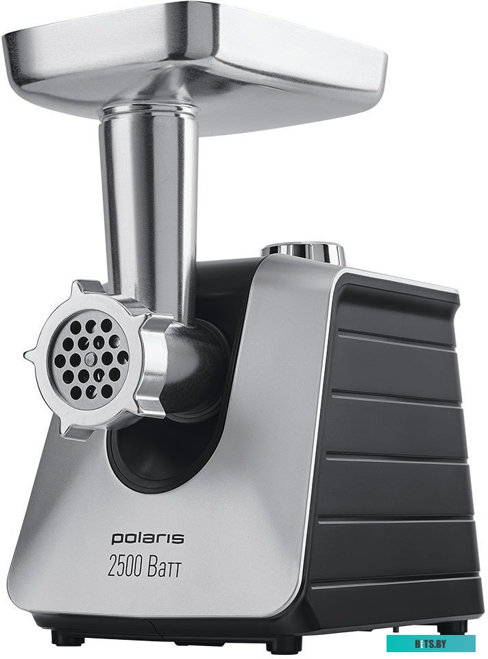 PMG 2561 Мясорубка POLARIS PMG 2561,  черный / серебристый