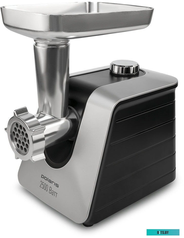 PMG 2561 Мясорубка POLARIS PMG 2561,  черный / серебристый