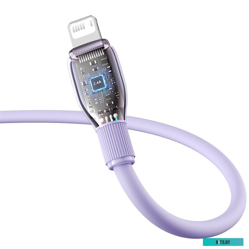 Кабель Baseus Pudding Series Fast Charging Cable 2.4A USB Type-A - Lightning P10355700511-00