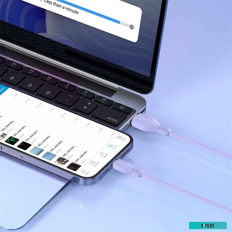 Кабель Baseus Pudding Series Fast Charging Cable 2.4A USB Type-A - Lightning P10355700511-00
