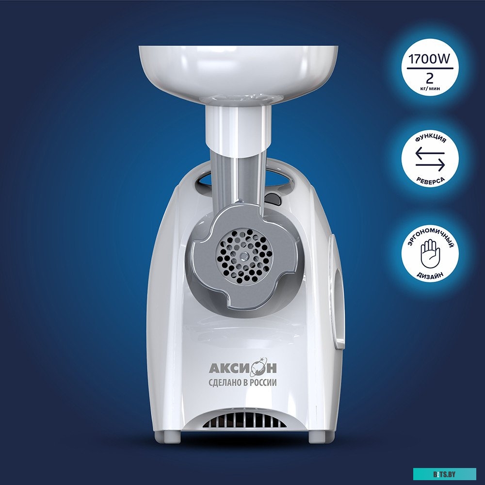 М 41.02 Мясорубка АКСИОН М 41.02,  белый