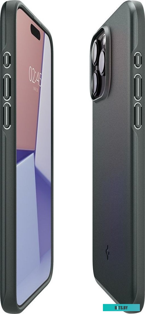 Чехол Spigen Thin Fit ACS06690 для iPhone 15 Pro (зеленый)