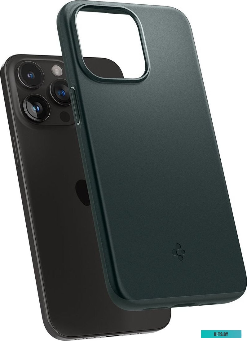 Чехол Spigen Thin Fit ACS06690 для iPhone 15 Pro (зеленый)