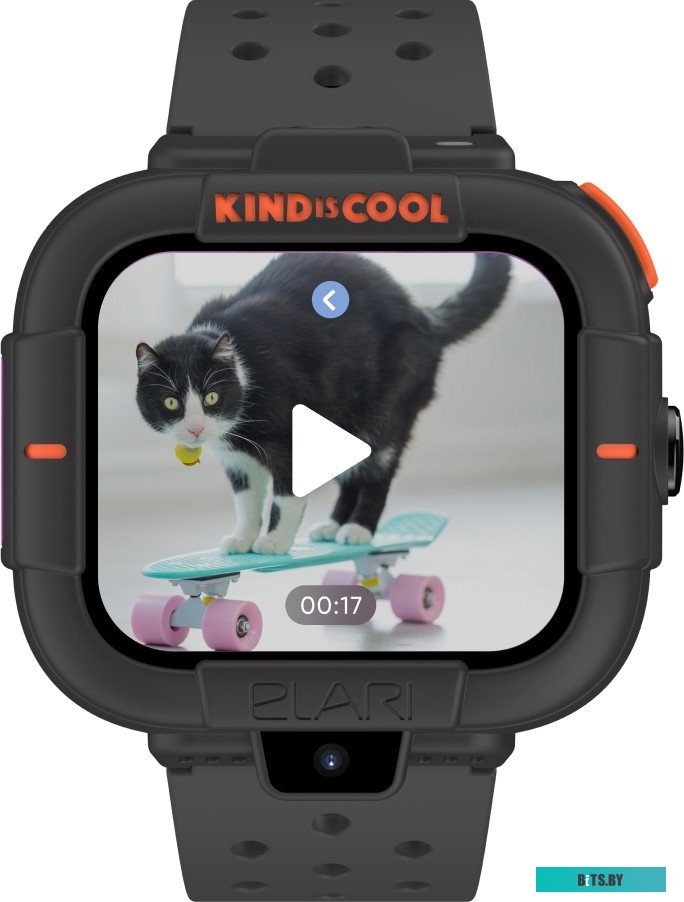 Умные часы Elari KidPhone MB черный KP-MB-BLK