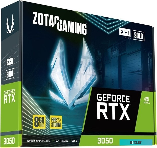 Видеокарта ZOTAC GeForce RTX 3050 Eco Solo ZT-A30500R-10L