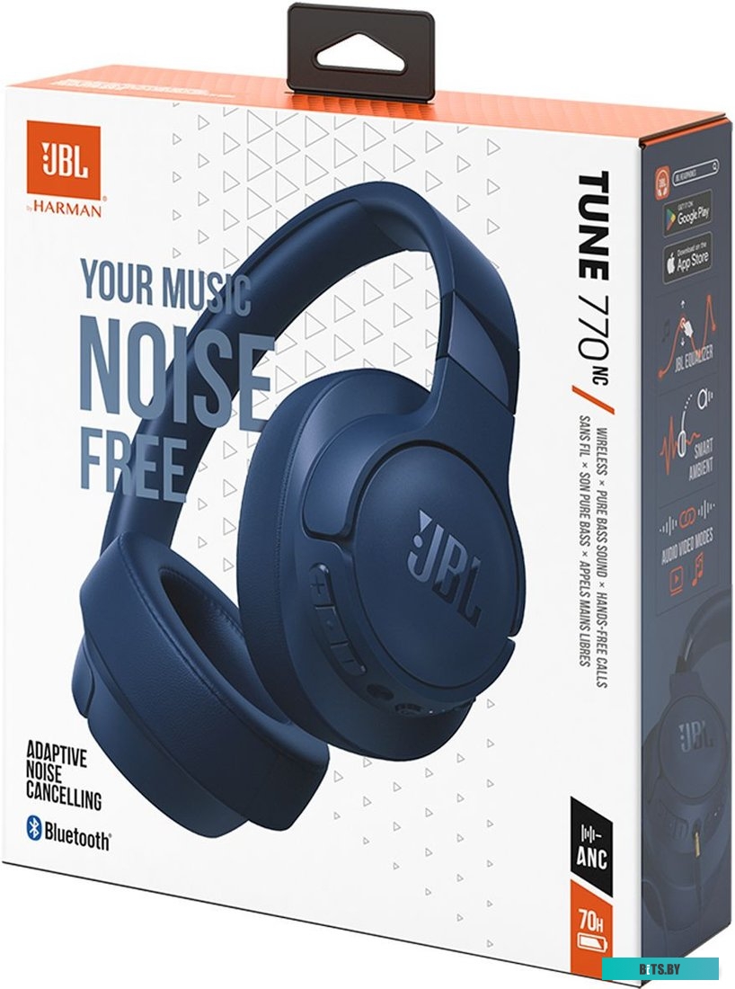 Наушники JBL Tune 770NC синий JBLT770NCBLUCN