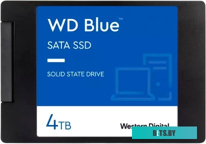 SSD накопитель WD Blue SA510 4TB WDS400T3B0A 