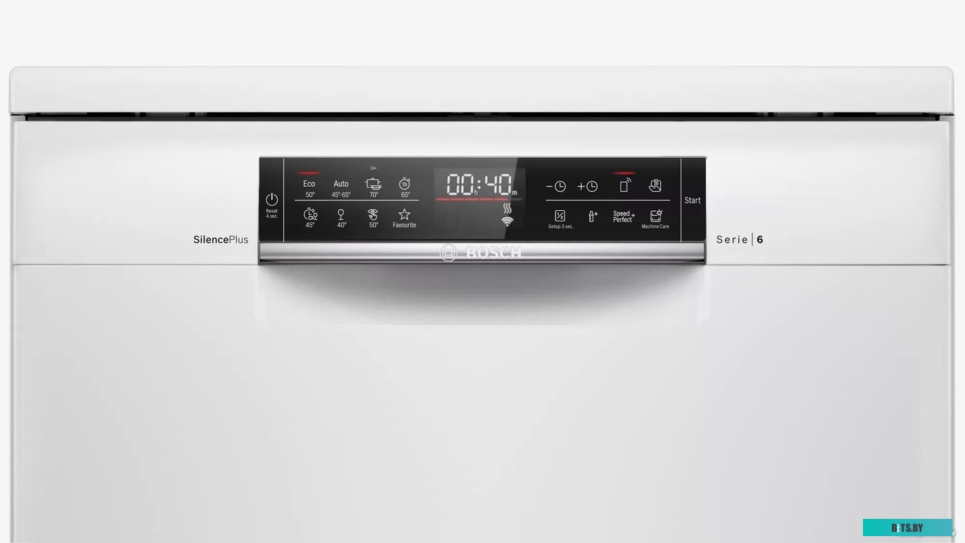 SMS6ZCW37Q Посудомоечная машина Bosch SMS6ZCW37Q,  полноразмерная, напольная, 60см, загрузка 14 комплектов, белая