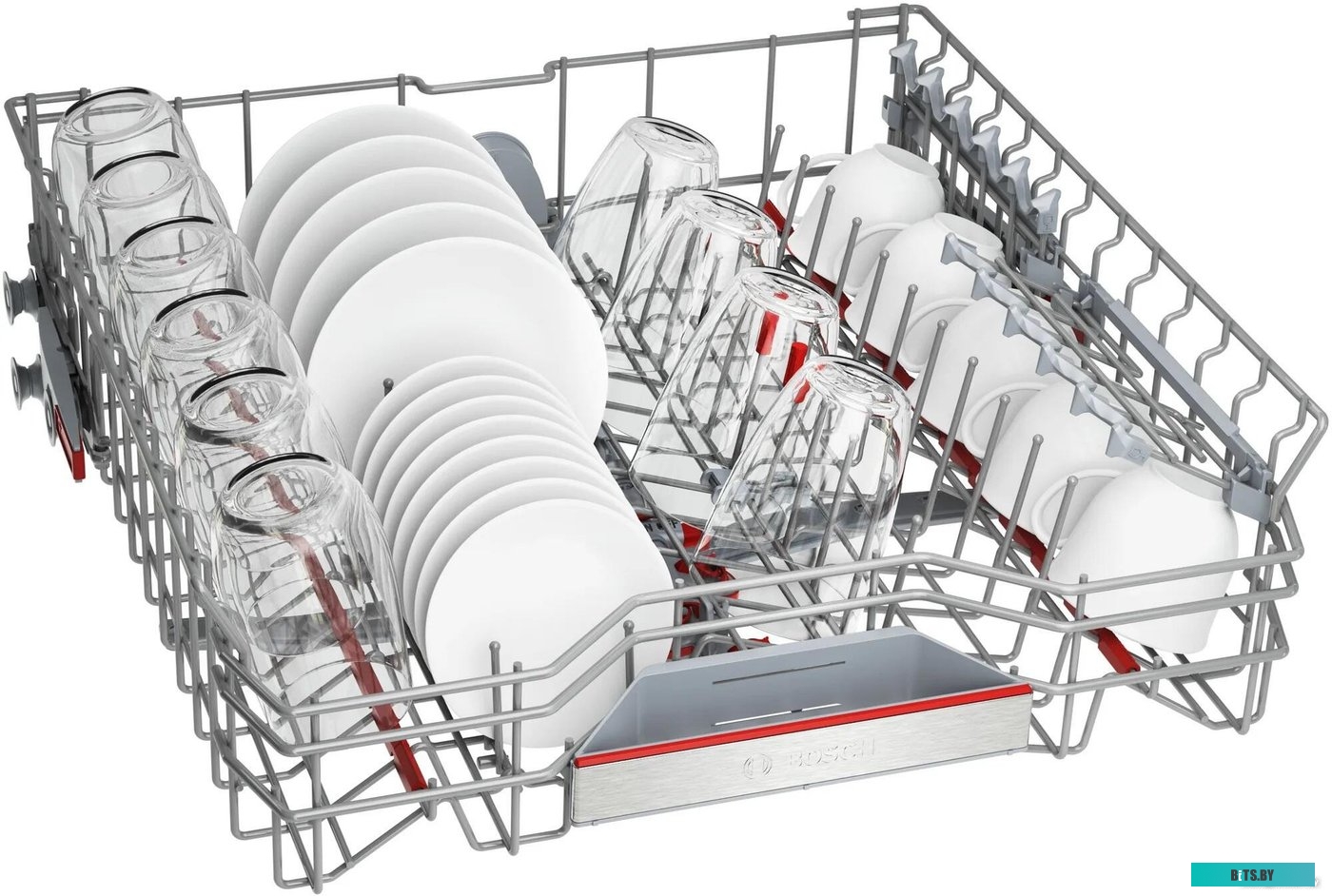 SMS6ZCW37Q Посудомоечная машина Bosch SMS6ZCW37Q,  полноразмерная, напольная, 60см, загрузка 14 комплектов, белая