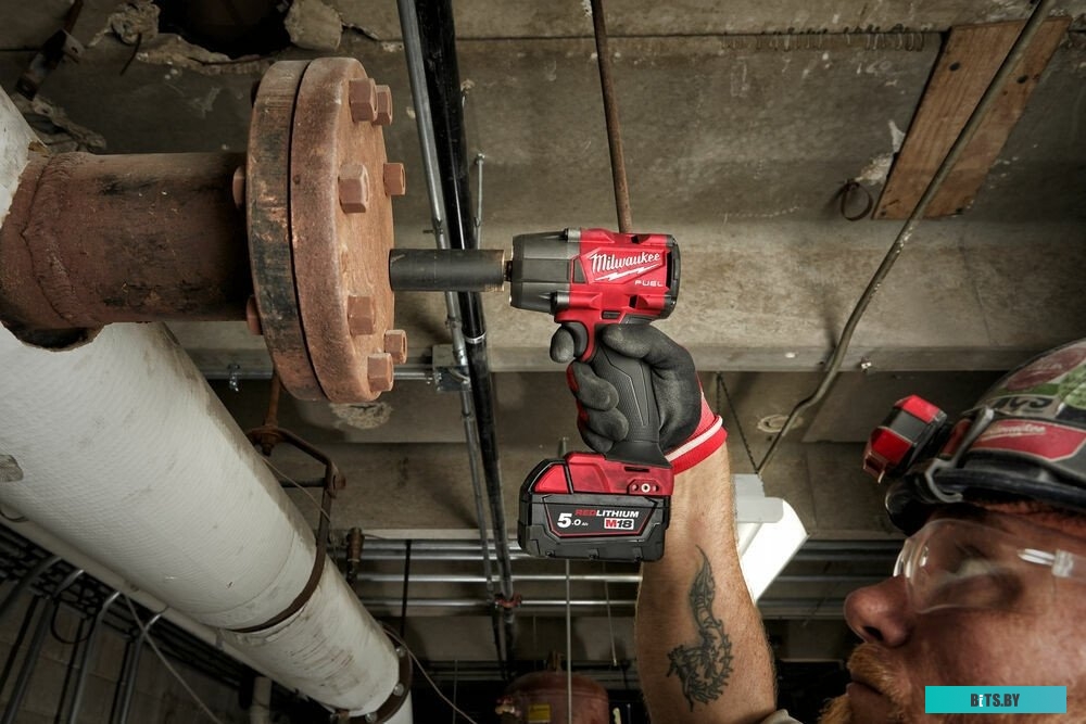 4058546369477 4933479153 Milwaukee M18 FUEL M18FMTIW2F38-0X 4933479153 (без АКБ, кейс)