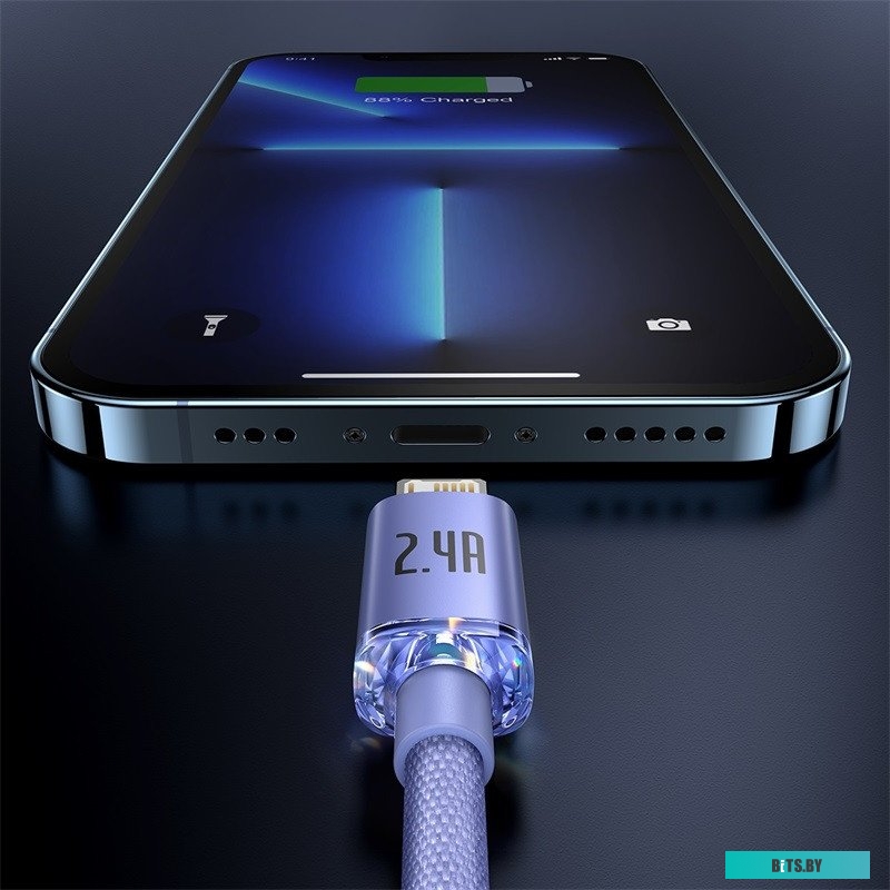 Кабель для зарядки Baseus Crystal Shine CAJY000005