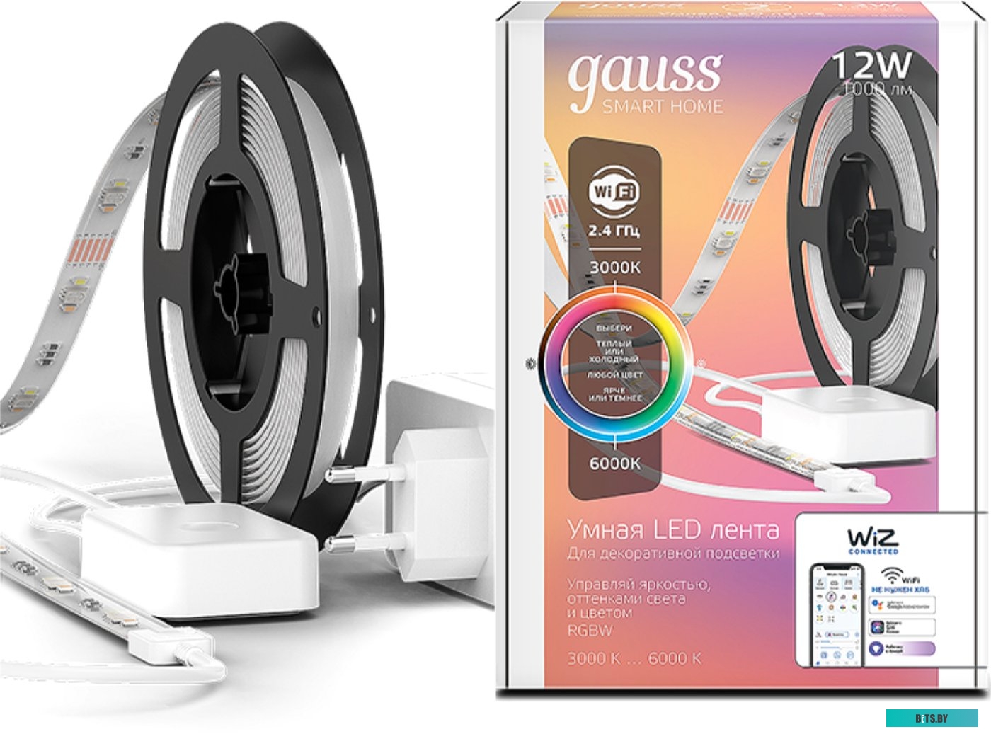 5010122 Умная светодиодная лента GAUSS Smart Home 3м [5010122]