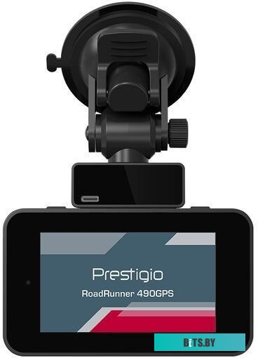 PCDVRR490GPS Видеорегистратор Prestigio RoadRunner 490GPS,  черный