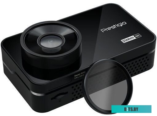 PCDVRR490GPS Видеорегистратор Prestigio RoadRunner 490GPS,  черный