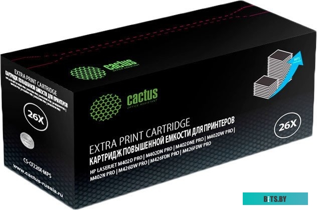 Картридж лазерный Cactus CS-CF226X-MPSXL CF226/Canon 052H.