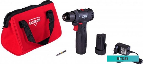 204842 4640032017544 E2201.037.01 Elitech ДА 10.8БЛ2 E2201.037.01 (с 2-мя АКБ)