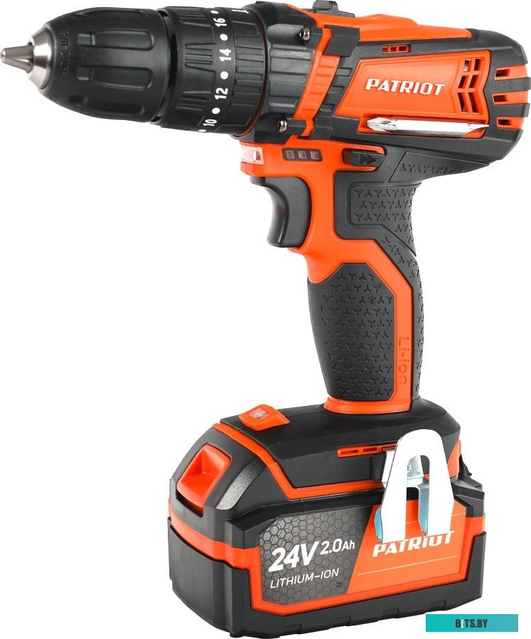 Ударная дрель-шуруповерт Patriot BR 241ES-h 180201246 (с 2-мя АКБ, кейс) <180 20 1246>