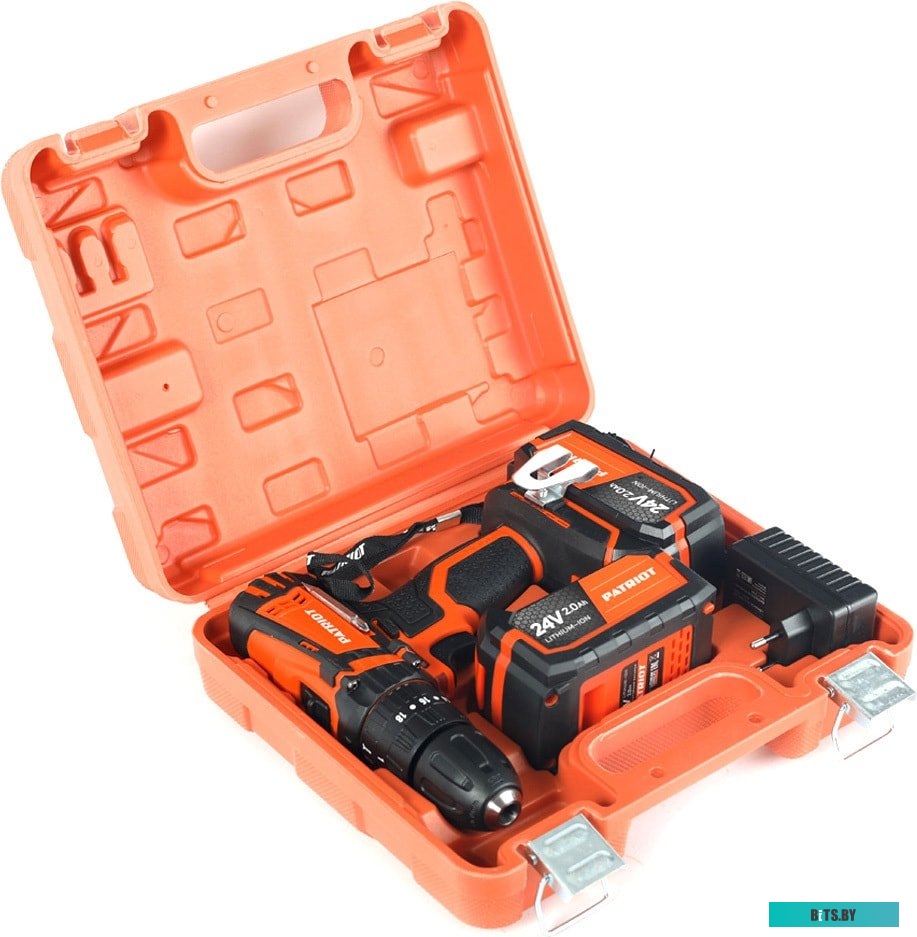 Ударная дрель-шуруповерт Patriot BR 241ES-h 180201246 (с 2-мя АКБ, кейс) <180 20 1246>