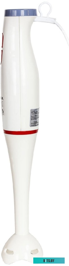 HBS-294 Блендер Supra HBS-294,  погружной,  белый/красный