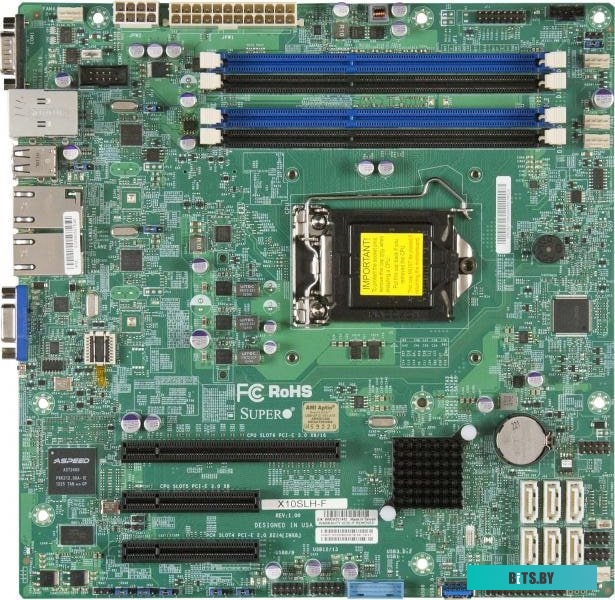 Серверная материнская плата Supermicro MBD-X12STH-F-O