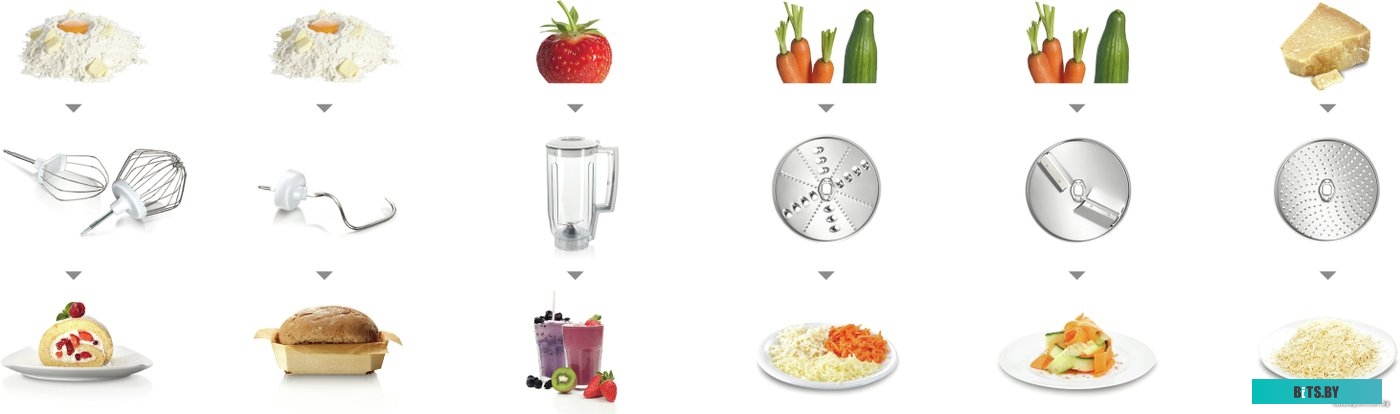 MUM58720 Кухонная машина Bosch Mum5 MUM58720 планетар.вращ. 1000Вт красный/серебристый