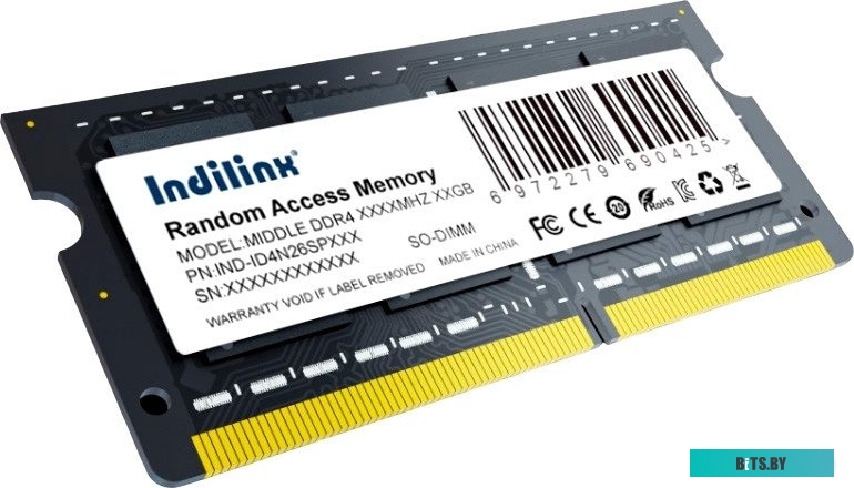 Модуль памяти для ноутбука INDILINX SODIMM 8GB DDR4-2666 IND-ID4N26SP08X