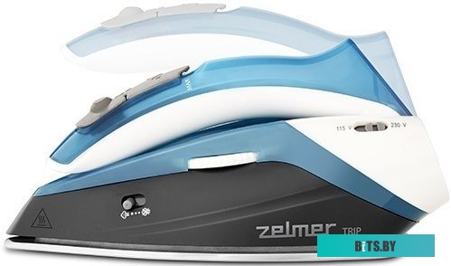80104422P Утюг Zelmer ZIR0500 WHITE/BLUE/GREY