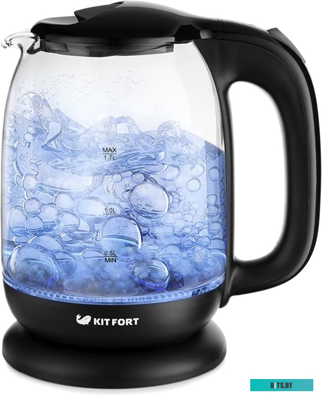 Электрочайник Kitfort KT-625-6 (черный)