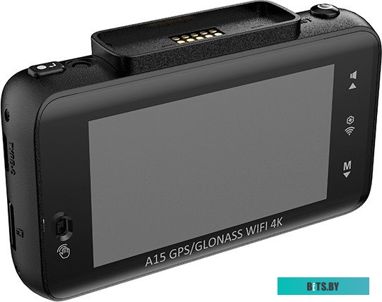 A15-GPS/GLONASS WI-FI Видеорегистратор Sho-Me A15-GPS/GLONASS WI-FI черный 2160x3840 2160p 140гр. GPS MStar8629