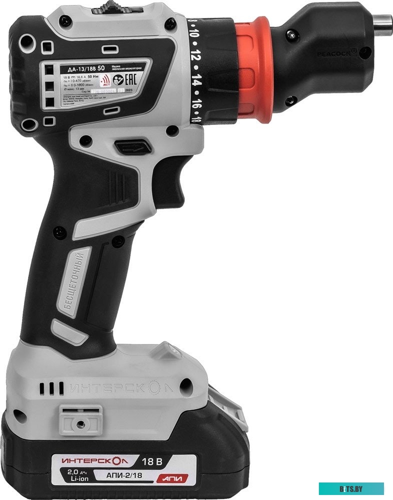 776.2.2.79 Интерскол Комби ДА-13/18В (с 2-мя АКБ, кейс)