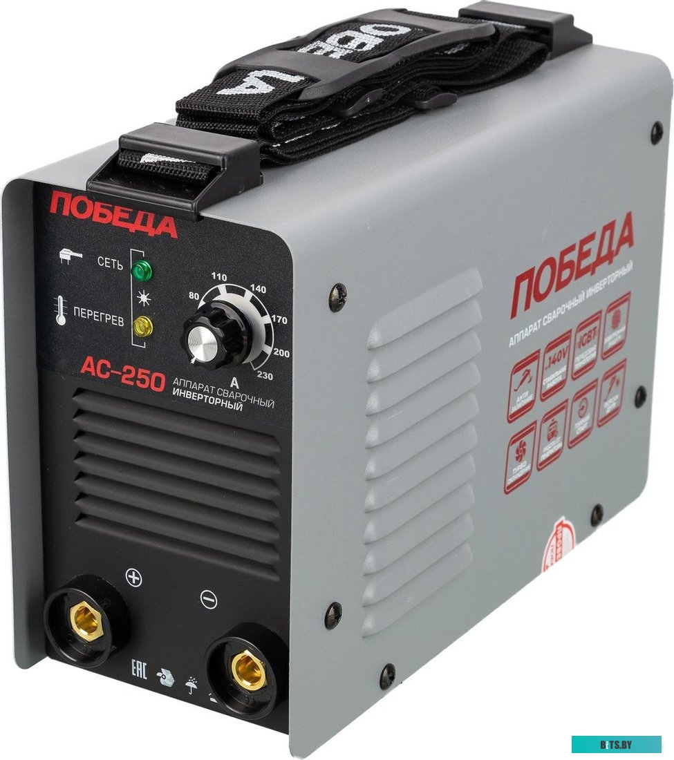 606301725 Сварочный аппарат ПОБЕДА АС 250,  инвертор [606301725]