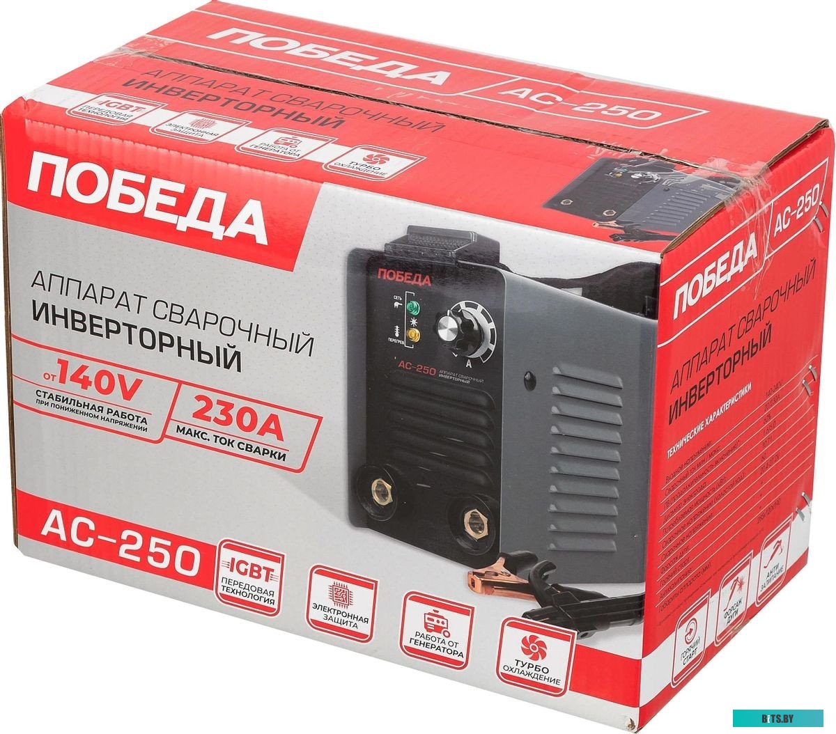 606301725 Сварочный аппарат ПОБЕДА АС 250,  инвертор [606301725]