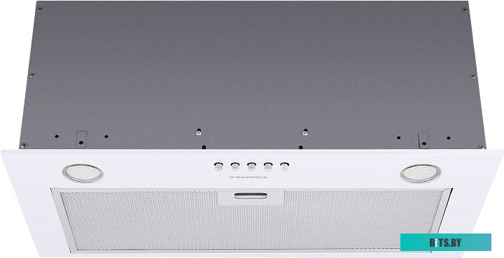 КА-00014451 Встраиваемая вытяжка MAUNFELD Crosby Power 50, управление кнопочное, белый [ка-00014451]