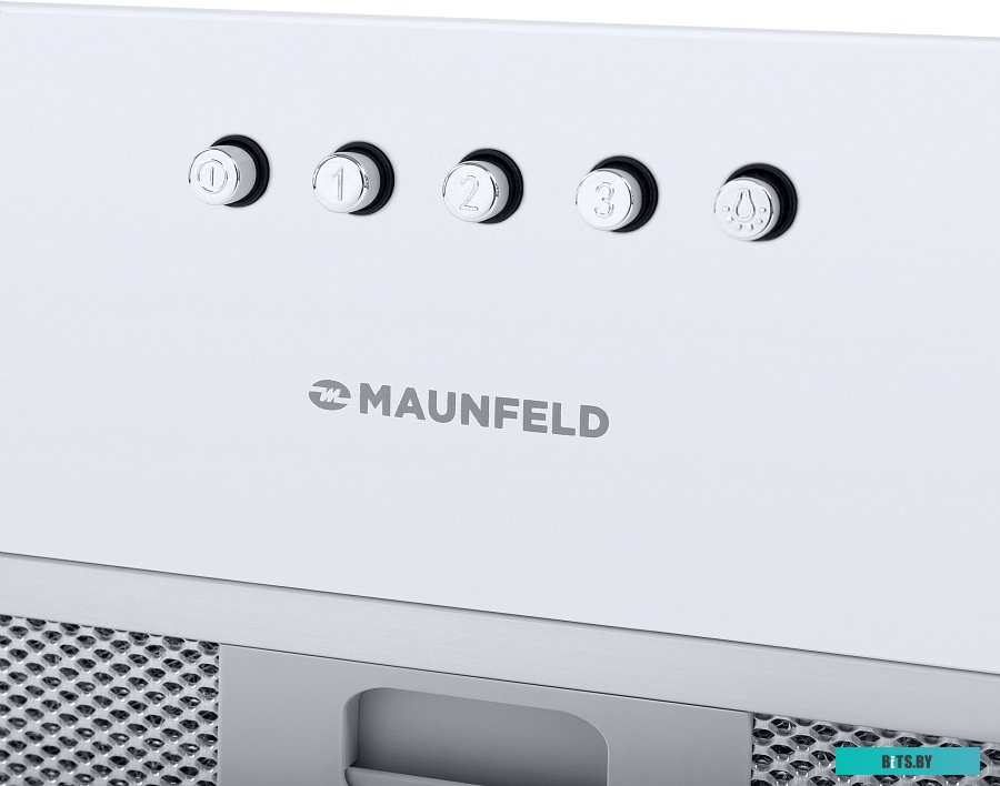 КА-00014451 Встраиваемая вытяжка MAUNFELD Crosby Power 50, управление кнопочное, белый [ка-00014451]