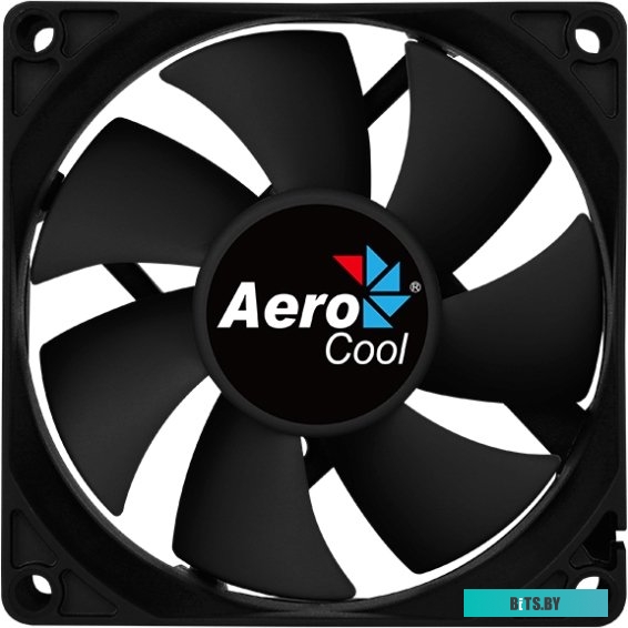 Вентилятор Aerocool Force 8 Black (80мм, 28.3dB, 1500rpm, 3 pin+ Molex) RTL (4718009157927)