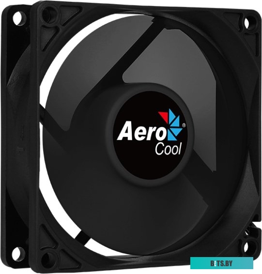 Вентилятор Aerocool Force 8 Black (80мм, 28.3dB, 1500rpm, 3 pin+ Molex) RTL (4718009157927)