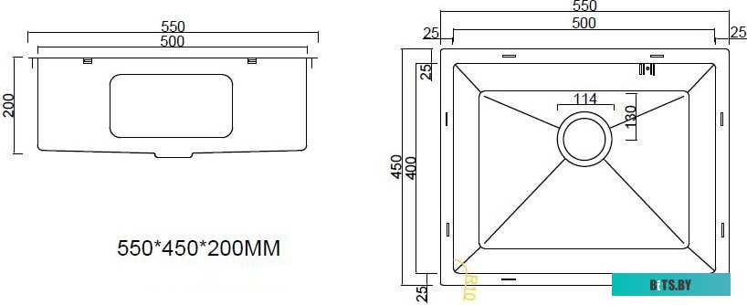 УТ000007829 Встраиваемая вытяжка MAUNFELD Ouse Touch 60, управление сенсорное, белый [ут000007829]