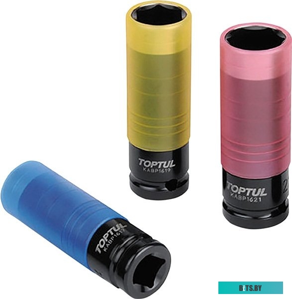 Набор торцевых головок Toptul GDAS0301 (3 предмета)