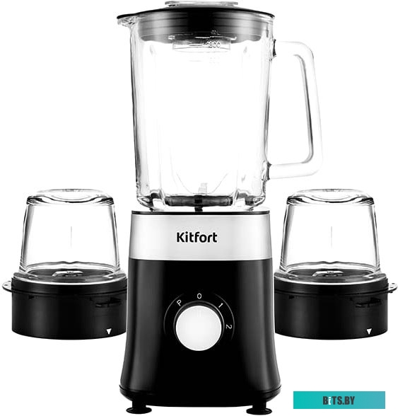 KT-3030-1 Блендер Kitfort KT-3030-1 (черный, 3 в 1)