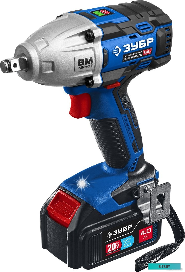 Зубр Профессионал GB-500-42 (с 2-мя АКБ, кейс)