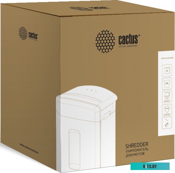Шредер Cactus CS-SH-12-20-4X12H