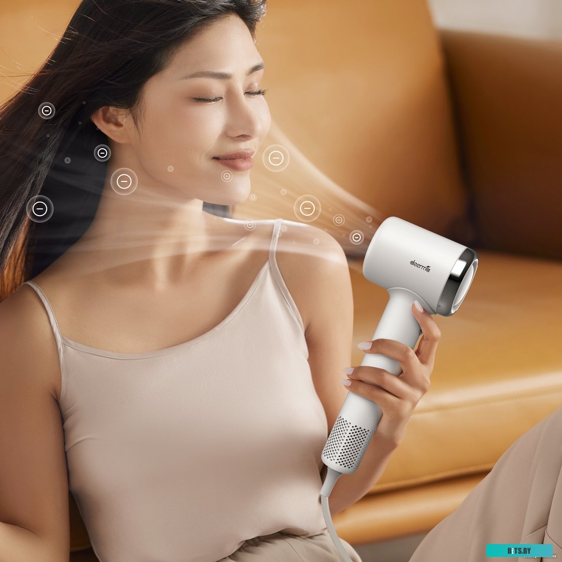 DEM-CF50W blue Фен для волос DEERMA DEM-CF50W blue