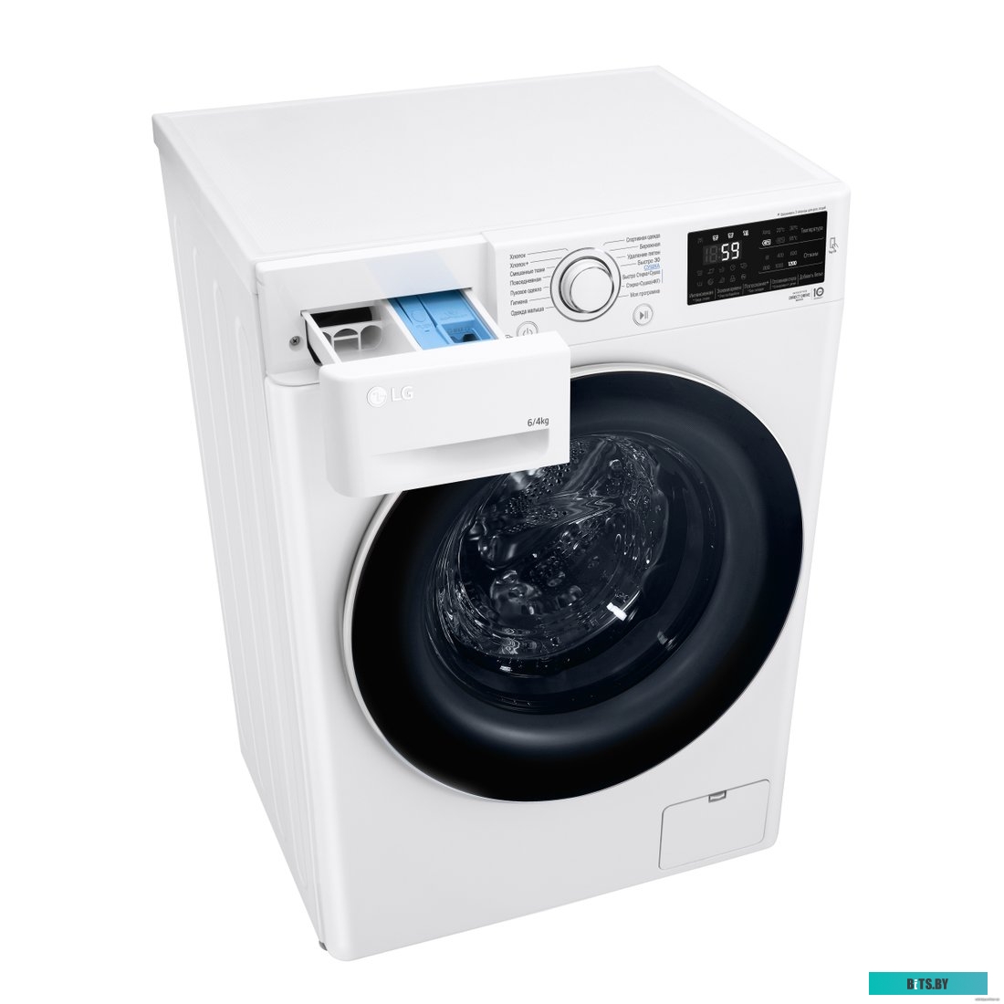 F2J6NM7W Стиральная машина LG F2J6NM7W класс: D загр.фронтальная макс.:6кг (с сушкой) белый