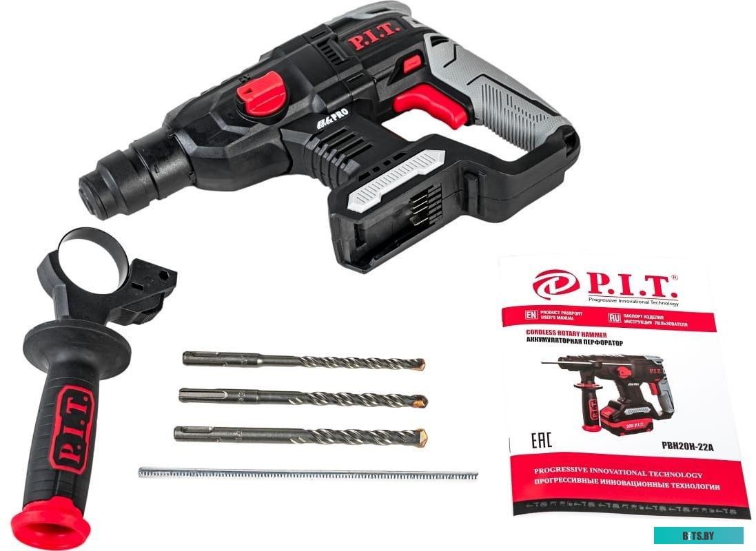 PBH20H-22A Перфоратор P.I.T. PBH20H-22A Li-Ion, 2Ач, без АКБ, без ЗУ